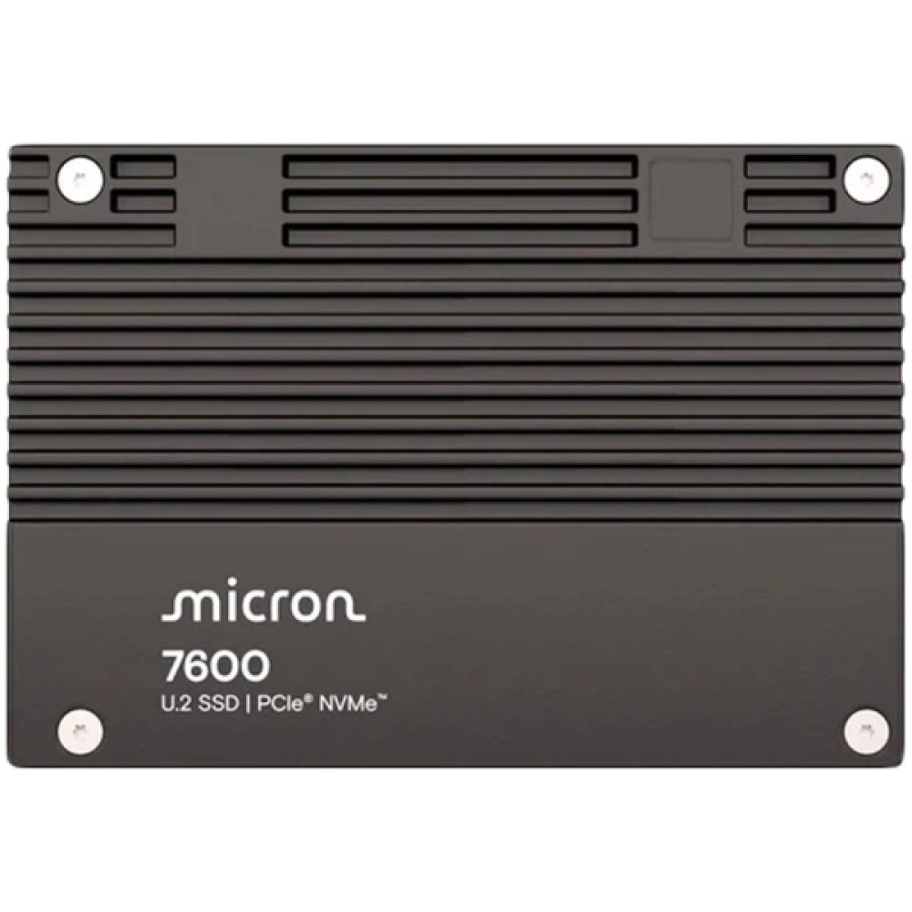 SSD server Micron 7600 PRO 7.68 TB, 2.5 inch, PCIe 5.0 U.2, TLC, 1.0 DWPD