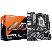 GIGABYTE B860M E. Processor manufacturer: Intel, Processor socket: LGA 1851 (Socket V1), Compatible processor series: Intel Core Ultra (Series 2). Supported memory types: DDR5-SDRAM, Maximum internal memory: 128 GB, Memory slots type: DIMM. Supported storage drive interfaces: M.2, PCI Express 4.0