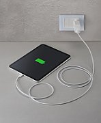 BOOSTCHARGE PRO 140W DUAL/USB-C KABEL 15M WEI
