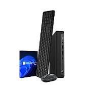 Desktop PC HP Pro Mini 400 G9, Intel Core i5-12500T (6 C / 12 T, 2.0 GHz - 4.4 GHz, 18 MB cache, 35 W), 16 GB RAM, 512 GB SSD, Intel Graphics, Windows 11 Pro
