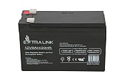 Extralink AKUMULATOR BATTERY ACCUMULATOR AGM 12V 9AH Acid sulfuric şi plăci de plumb (VRLA)