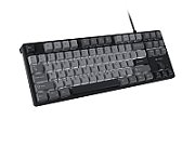 Tastatura gaming mecanica cu fir Fury Kanabo K2 TKL (80%), iluminare, lungime cablu 160cm, gri-negru