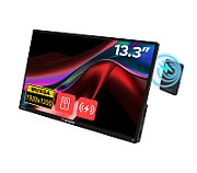 Monitor tactil portabil 13.3  Verbatim incl PBCarcasa aluminiu/PB 5000mAh/WUXGA 1920x1200