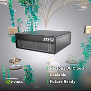 MSI AI EdgeXpert MS-C931 ARM Cortex-X925 10Core + ARM Cortex-A725 10Core 128GB LPDDR5x SSD4TB M.2 NVMe NVIDIA GB10 Grace Blackwell Superchip 1000 AI TOPS (FP4  Sparse) WiFi7 10GbE NVIDIA DGX OS