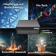 MSI AI EdgeXpert MS-C931 ARM Cortex-X925 10Core + ARM Cortex-A725 10Core 128GB LPDDR5x SSD4TB M.2 NVMe NVIDIA GB10 Grace Blackwell Superchip 1000 AI TOPS (FP4  Sparse) WiFi7 10GbE NVIDIA DGX OS