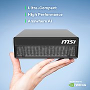 MSI AI EdgeXpert MS-C931 ARM Cortex-X925 10Core + ARM Cortex-A725 10Core 128GB LPDDR5x SSD4TB M.2 NVMe NVIDIA GB10 Grace Blackwell Superchip 1000 AI TOPS (FP4  Sparse) WiFi7 10GbE NVIDIA DGX OS