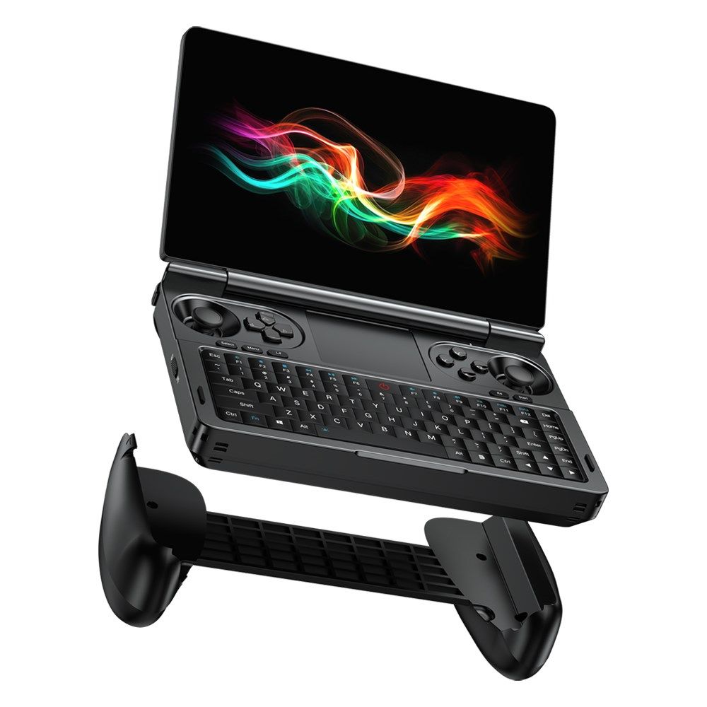 Laptop GPD WinMini GPD-WINMINI-HX37032002B, 7 inch 1920 x 1080 Touchscreen, AMD HX 370 (12 C / 24 T, 2.0 GHz - 5.1 GHz, N/A cache, 28 W), 32 GB LPDDR5X, 2 TB SSD, AMD Radeon 890M Graphics, Windows 11, Tastatura US, Black