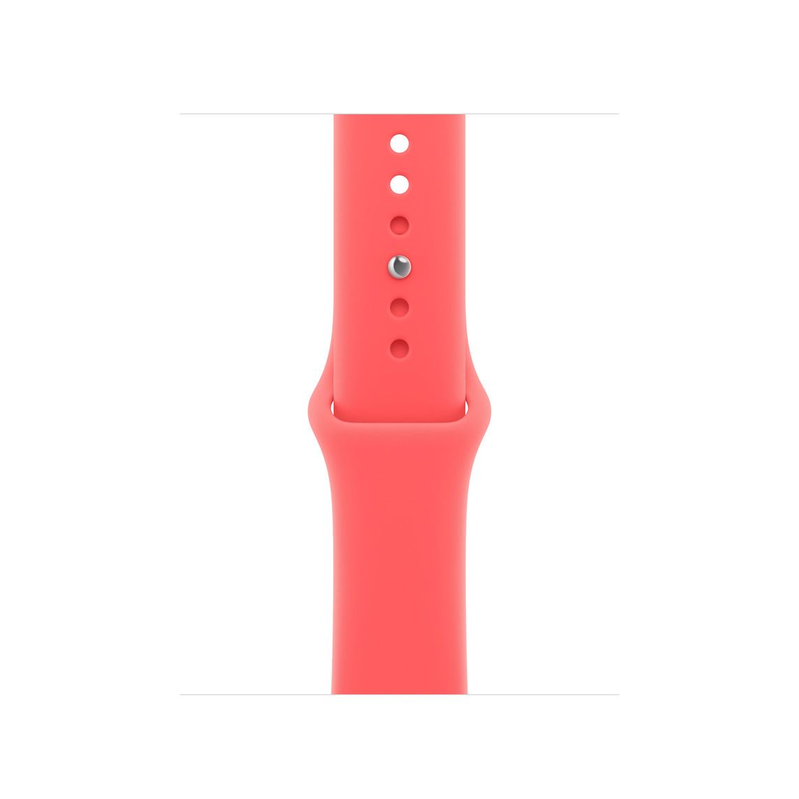 Apple Watch 42mm Band: Bright Guava Sport Band - M/L (SEASONAL)