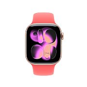 Apple Watch 42mm Band: Bright Guava Sport Band - M/L (SEASONAL)