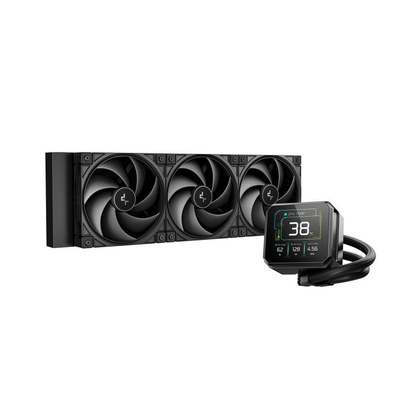 DeepCool Spartacus 360 Processor Liquid cooling kit 12 cm Black