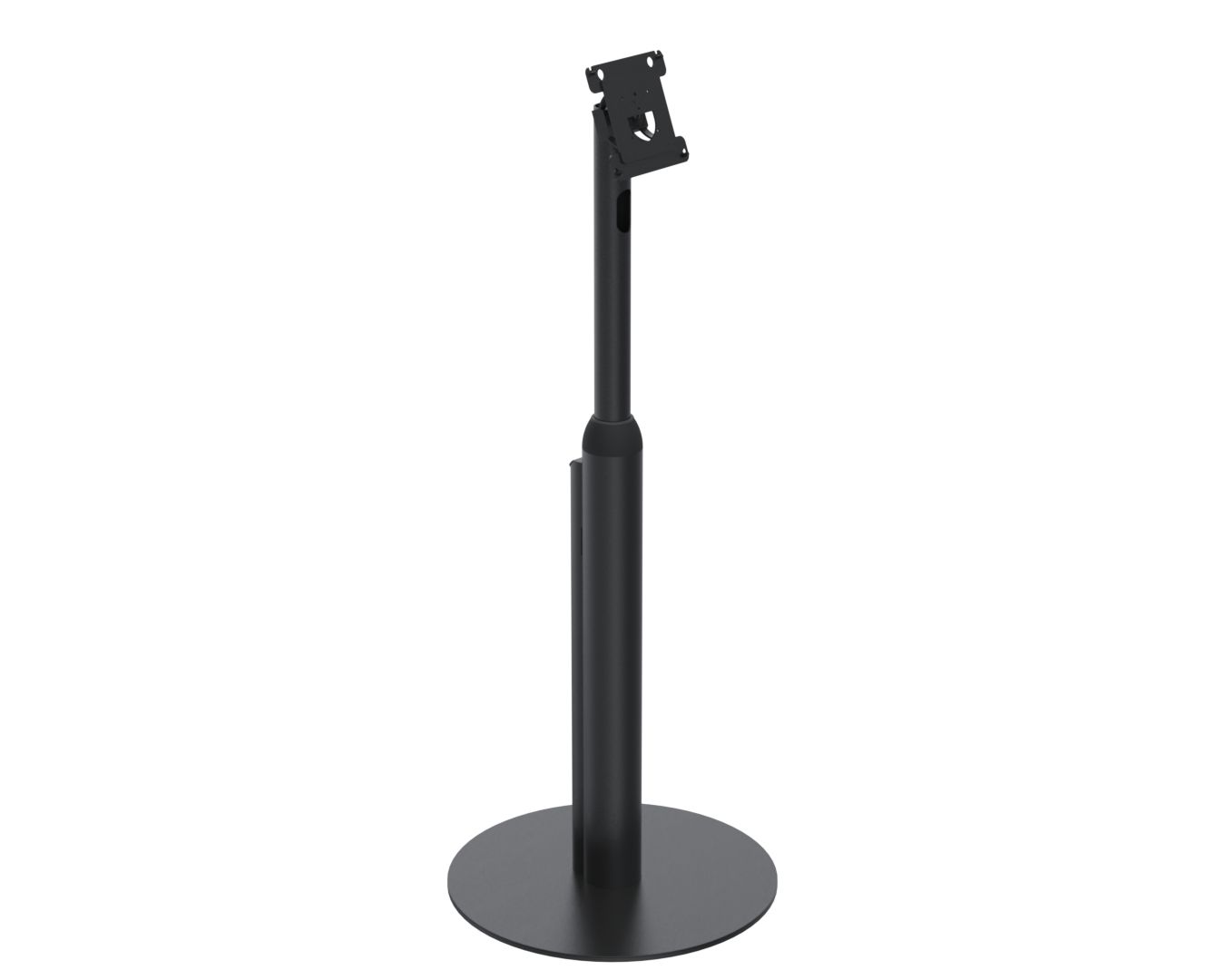 SPACEPOLE ARC VESA 75/100/ADJUSTABLE FLOOR STAND - WHITE