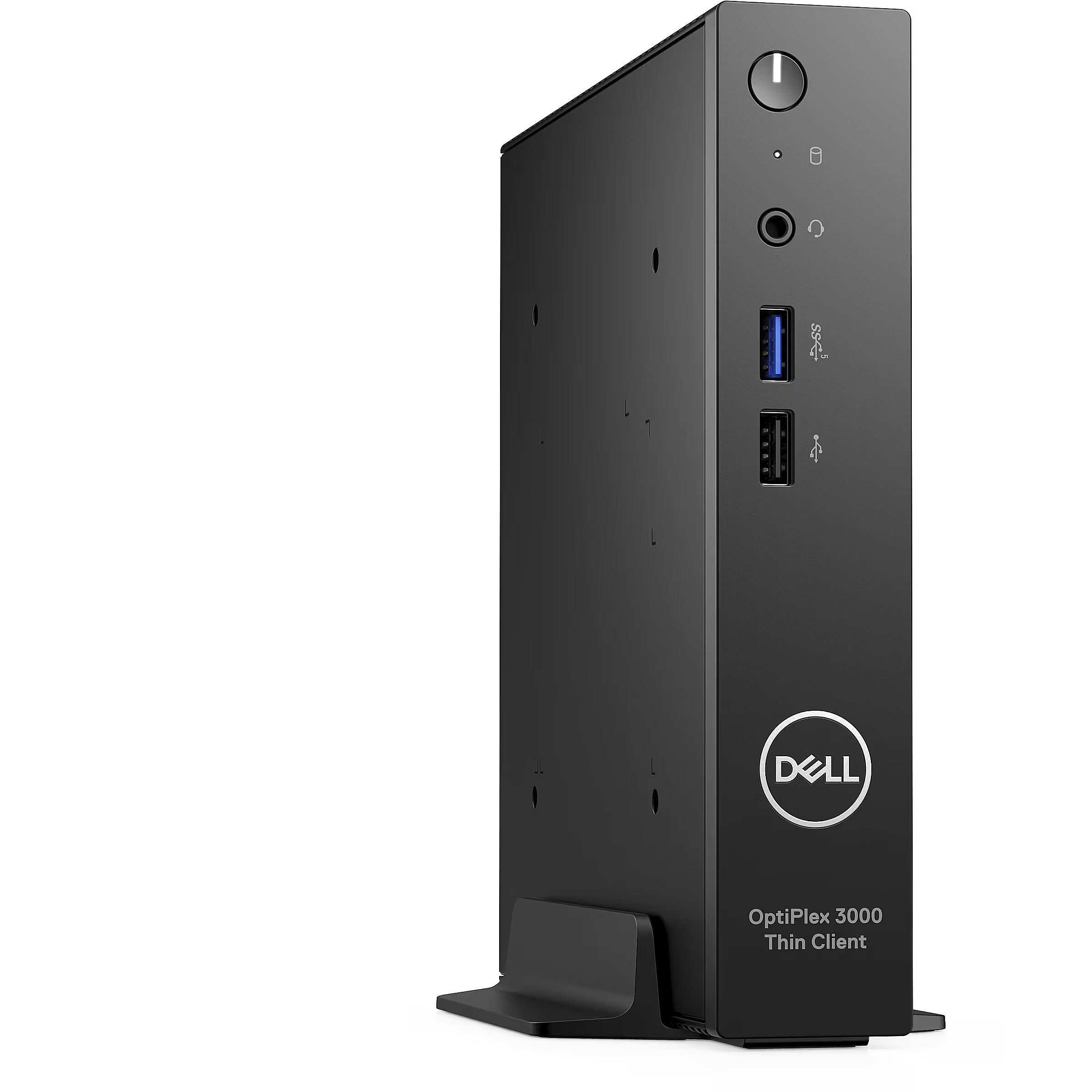 Desktop PC Dell OptiPlex 3000 Thin Client Mini PC, Intel Celeron N5105 (4 C / 4 T, 2.0 GHz - 3.3 GHz, 4 MB cache, 15 W), 8 GB DDR4, 64 GB (eMMC) eMMC, Fara unitate optica integrata, Intel Graphics Partajata, 65 W, ThinOS