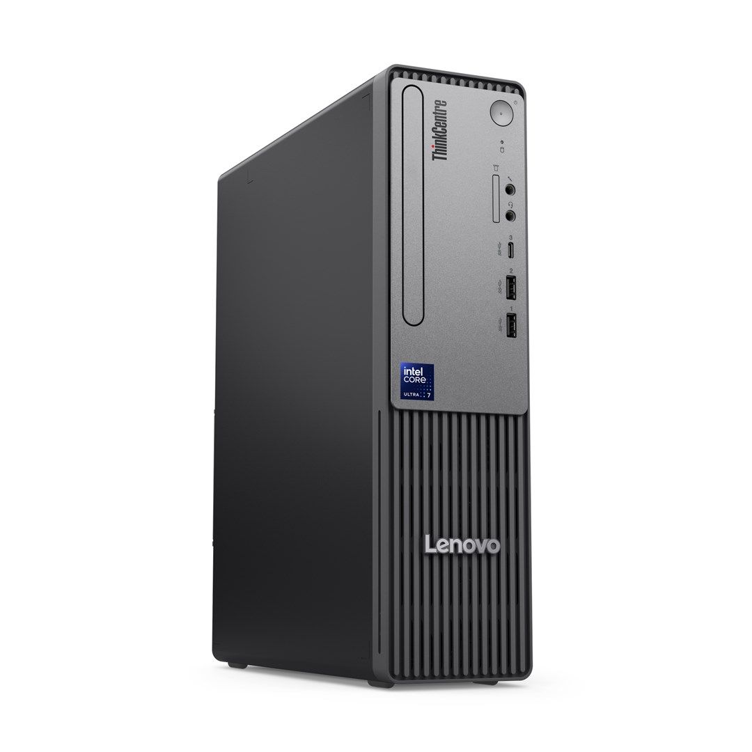 Desktop PC Lenovo ThinkCentre neo 50s Gen 6 SFF, Intel Core ultra 5 225 (10 C / 10 T, 2.7 GHz - 4.9 GHz, 20 MB cache, 65 W), 16 GB DDR5, 512 GB SSD, DVD-RW, Intel Graphics Partajata, 180 W, Windows 11 Pro