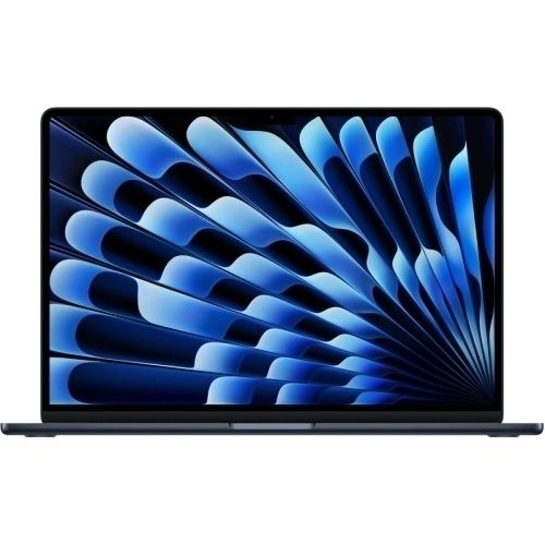 Laptop Apple MacBook Air 15 MDVN4ZE/A, 15.3 inch 2880 x 1864, Apple M5 10-core (10 C / N/A T, N/A - N/A, N/A cache, N/A), 24 GB N/A, 1 TB SSD, Apple M5 10-core integrat, Mac OS, Tastatura Nordic, Midnight