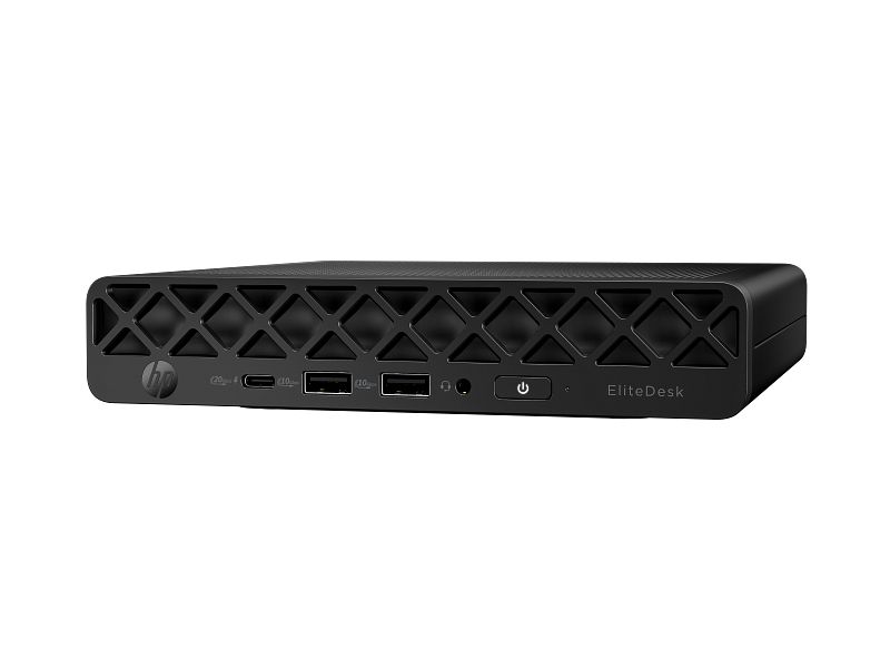Desktop PC HP EliteDesk 8 Mini G1i, Intel 265T (20 C / 20 T, 1.5 GHz - 5.3 GHz, 30 MB cache), 16 GB RAM, 1 TB SSD, Intel Graphics, Windows 11 Pro