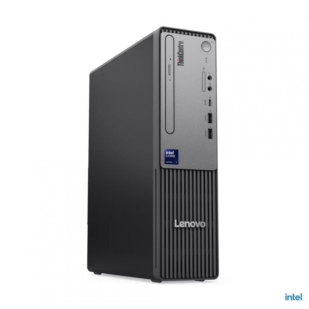 Desktop PC Lenovo ThinkCentre neo 50s Gen 6 SFF SFF, Intel Core Ultra 5 - 225 (10 C / 10 T, 2.7 GHz - 4.9 GHz, 20 MB cache, 65 W), 16 GB DDR5, 1 TB SSD, Fara unitate optica, Intel Arc A310 LP 4 GB, 260 W, Fara sistem de operare
