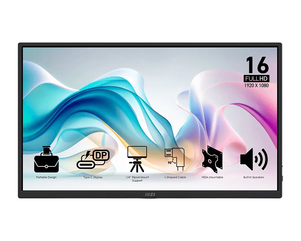 Portabil PRO MP165 E6, IPS, 15.6 , Full HD, HDMI, Boxe, 60Hz, 4ms, Negru