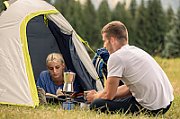 Coleman Darwin 2-person green-grey tent