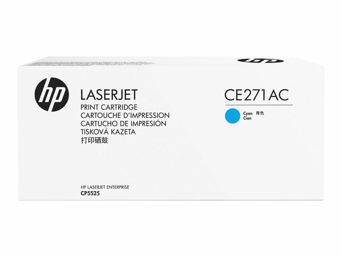 Cartus toner HP CE271AC ,Albastru ,15000 Pagini (compatibil cu HP HP LaserJet CP5525dn. CP5525n. CP5525xh. M750dn. M750n. M750xh)