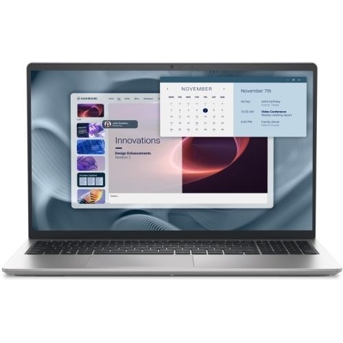 Laptop Dell Pro 15 Essential PV15250, 15.6 inch 1920 x 1080, Intel Core i7 1355U (10 C / 12 T, 3.7 GHz - 5.0 GHz, 12 MB cache, 28 W), 16 GB DDR5, 512 GB SSD, Intel UHD Graphics, Windows 11 Pro, Tastatura US, Platinum Silver