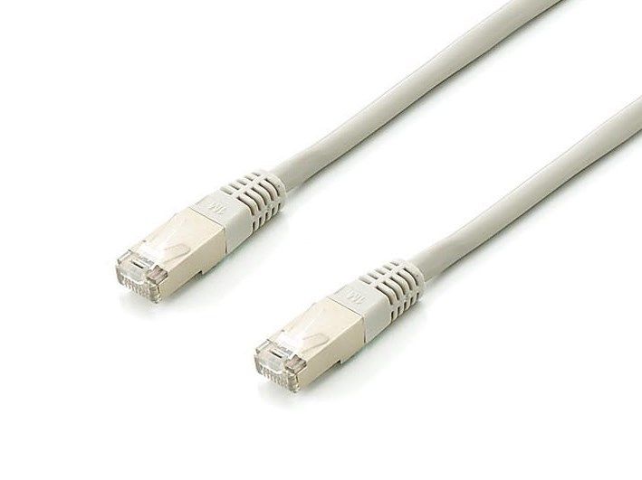 Equip Patchkabel Cat6A  10x S/FTP 2xRJ45  1.00m    grau Plat