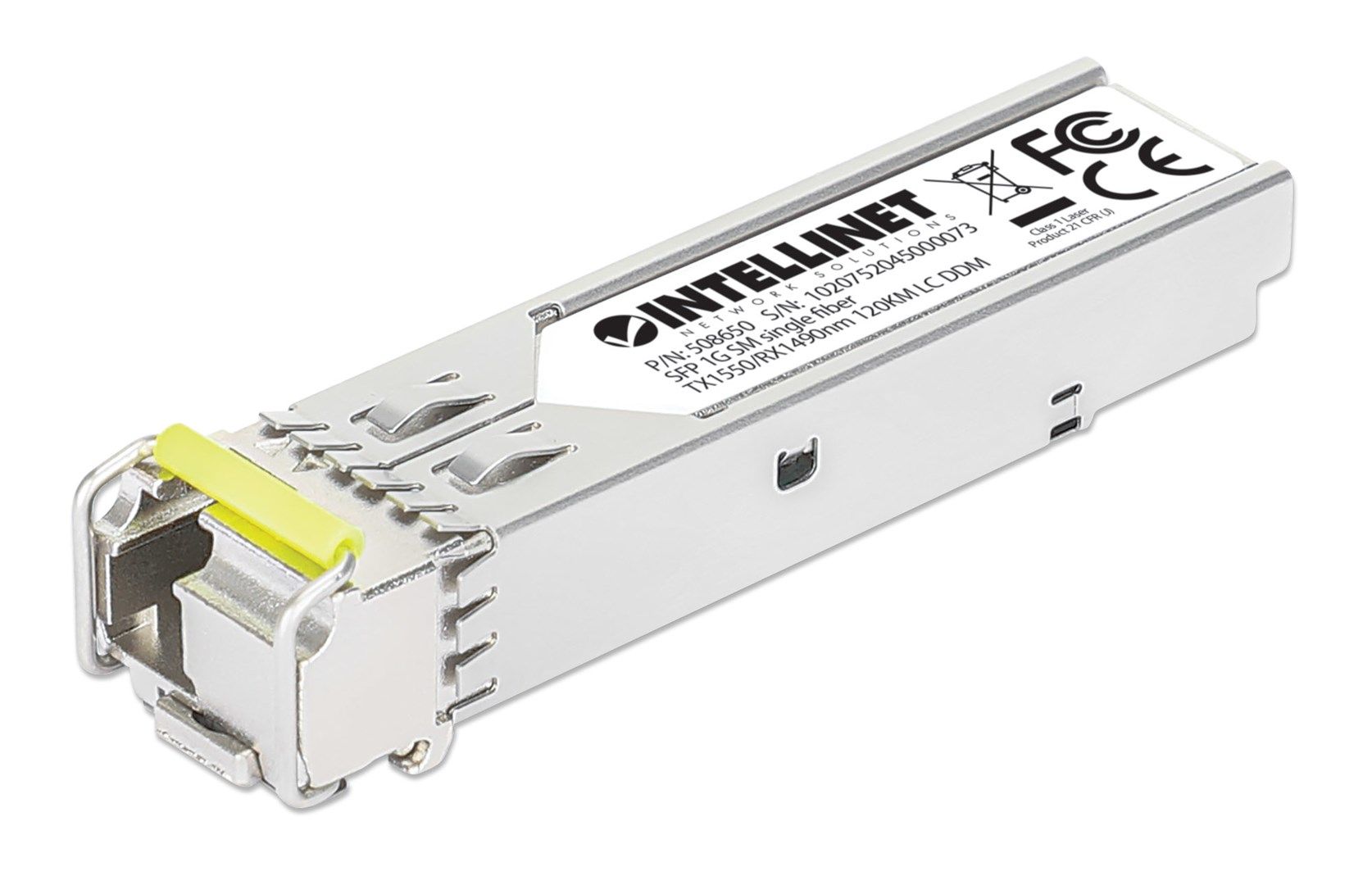 INTELLINET Gigabit Mini-GBIC BiDi WDM (RX1490/TX1550) MSA-ko