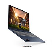 Laptop Lenovo deaPad Slim 5 16AGP11 83S2003JRM, 16 inch 1920 x 1200, AMD Ryzen AI 7 445 (6 C / 12 T, 2.0 GHz - 4.6 GHz, 8 MB cache, 54 W), 16 GB DDR5, 1 TB SSD, AMD Radeon 840M Graphics, Fara sistem de operare, Tastatura English, Luna Grey