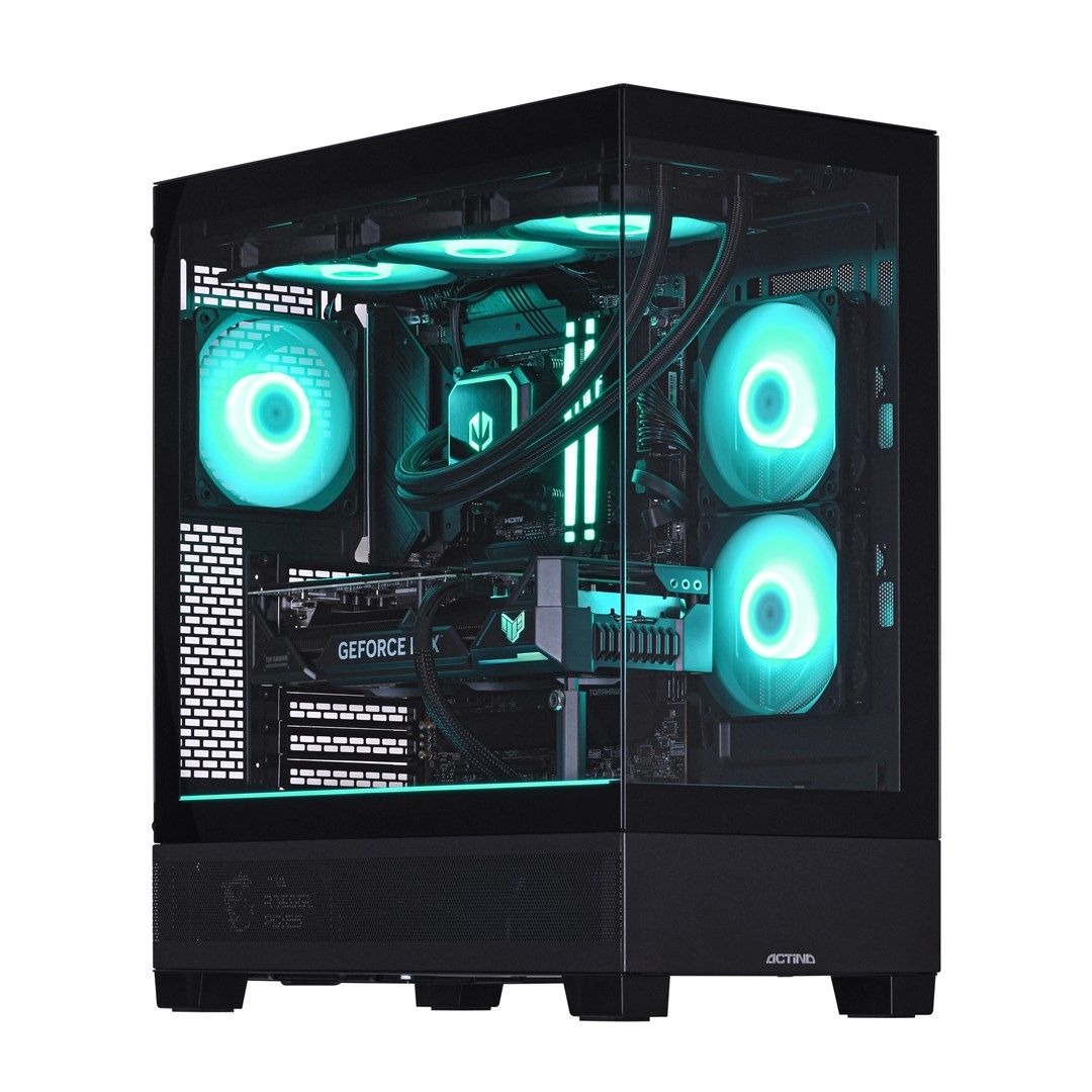 Desktop PC Actina, AMD 9950X3D2 (16 C / 32 T, 4.3 GHz - 5.6 GHz, 192 MB cache), 32 GB RAM, 2 TB SSD, Nvidia GeForce RTX 5080 16 GB, Windows 11 Pro
