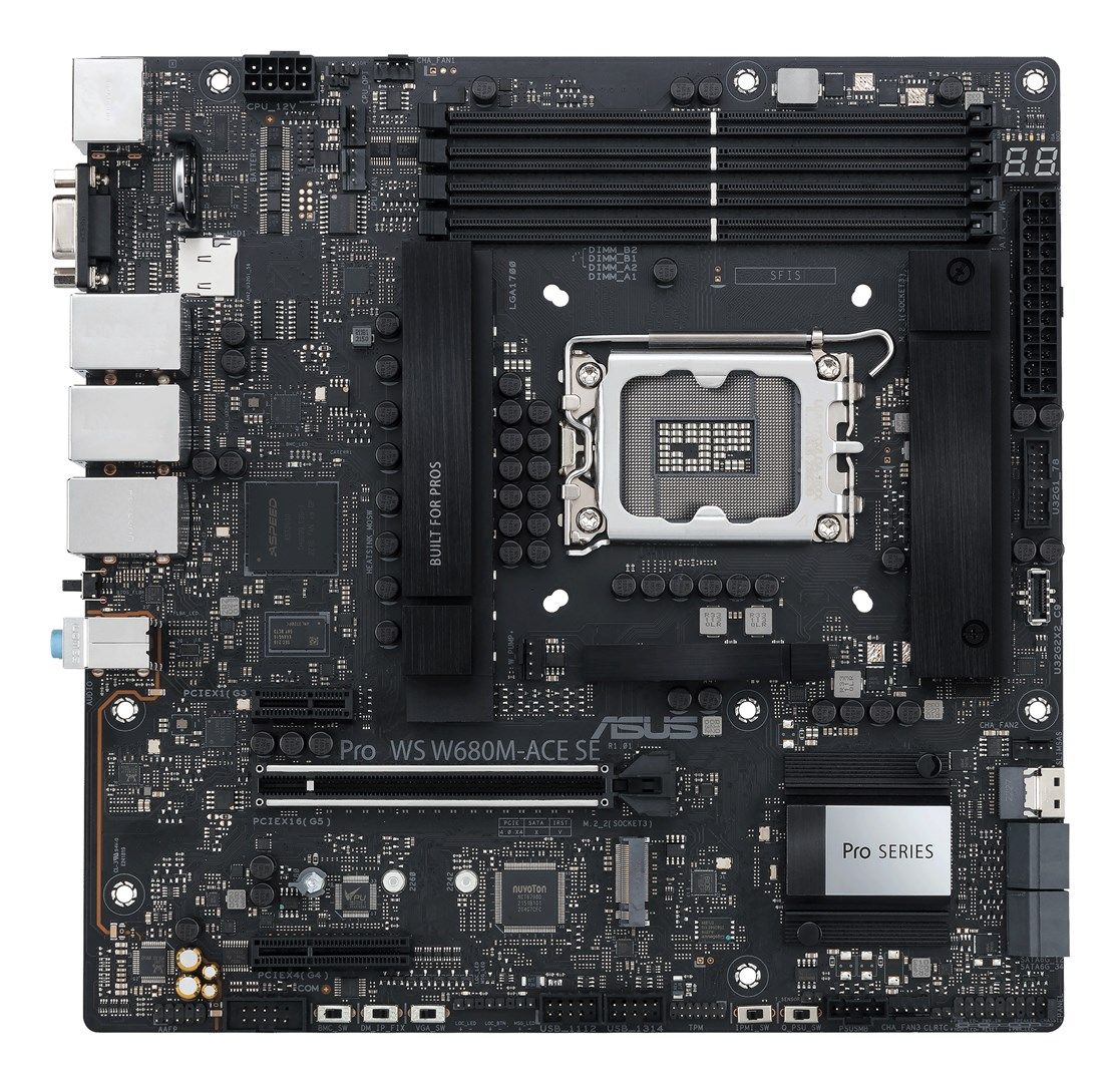 ASUS PRO WS W680M-ACE SE - bundkort -