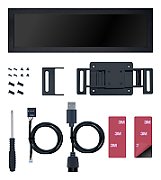 Lian Li 8.8  Universal Screen - schwarz