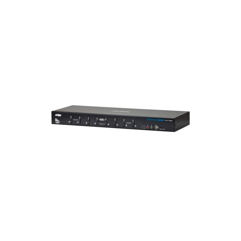 ATEN CS1788-AT-G switch-uri pentru tastatură, mouse și monitor (KVM) Negru
