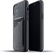 Mujjo Wallet Leather Case - etui skórzane do iPhone 17 Pro kompatybilne z MagSafe (black)