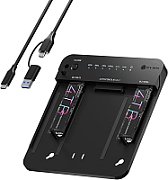 Docking Station IcyBox 10-in-1 M.2 NVME SSD