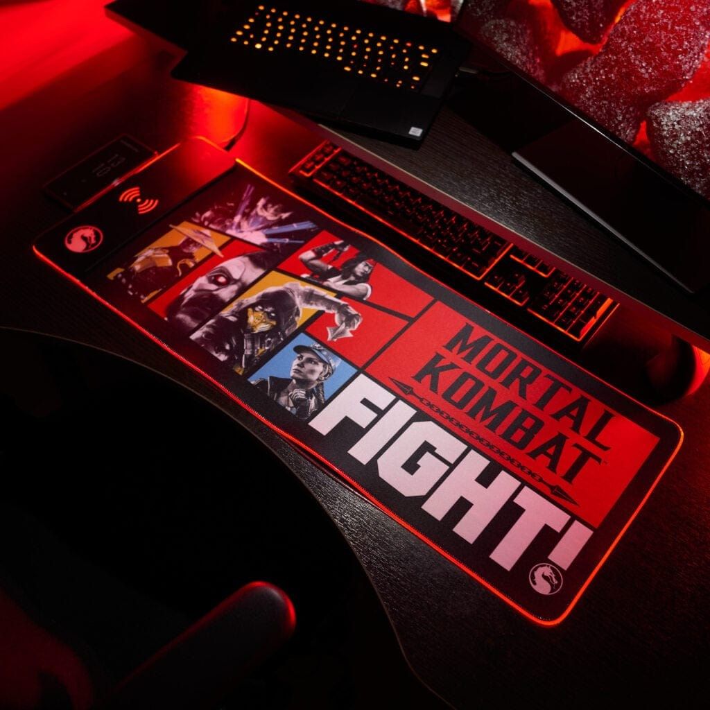 Numskull Games 154922 mouse pad Gaming mouse pad Black  Multicolour  Red