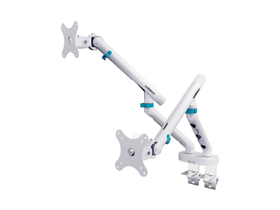 Digitus DA-90472 sistem montare monitor/stand 88,9 cm (35 ) Birou Alb