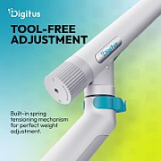 Digitus DA-90470 sistem montare monitor/stand 88,9 cm (35 ) Birou Alb