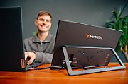 Monitor tactil portabil Verbatim 14  LightFHD 1920x1080, IPS,USB-C,mini HDMI,carcasa plastic