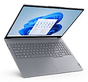 Laptop Lenovo ThinkBook 16 G8 IAL 21SK00JPPB, 16 inch 1920 x 1200, Intel Core Ultra 5 135H (14 C / 18 T, 2.3 GHz - 4.6 GHz, 18 MB cache, 55 W), 16 GB DDR5, 512 GB SSD, Intel Graphics, Windows 11 Pro, Tastatura US, Arctic Grey