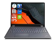 Laptop Lenovo ThinkPad P16 Gen 3 21RQ000MRI, 16 inch 1920 x 1200, Intel Core Ultra 9 275HX (24 C / 24 T, 2.7 GHz - 5.4 GHz, 36 MB cache, 160 W), 96 GB DDR5, 1 TB SSD, Nvidia RTX Pro 4000 Blackwell, Windows 11 Pro, Tastatura Romanian / English, Black