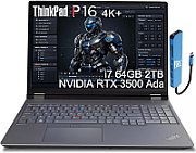 Laptop Lenovo ThinkPad P16 Gen 3 21RQ000BRI, 16 inch 1920 x 1200, Intel Core ultra 7 265HX (20 C / 20 T, 2.3 GHz - 5.3 GHz, 30 MB cache, N/A), 64 GB DDR5, 1 TB SSD, Nvidia RTX PRO 2000, Windows 11 Pro, Tastatura Romanian / English, Black