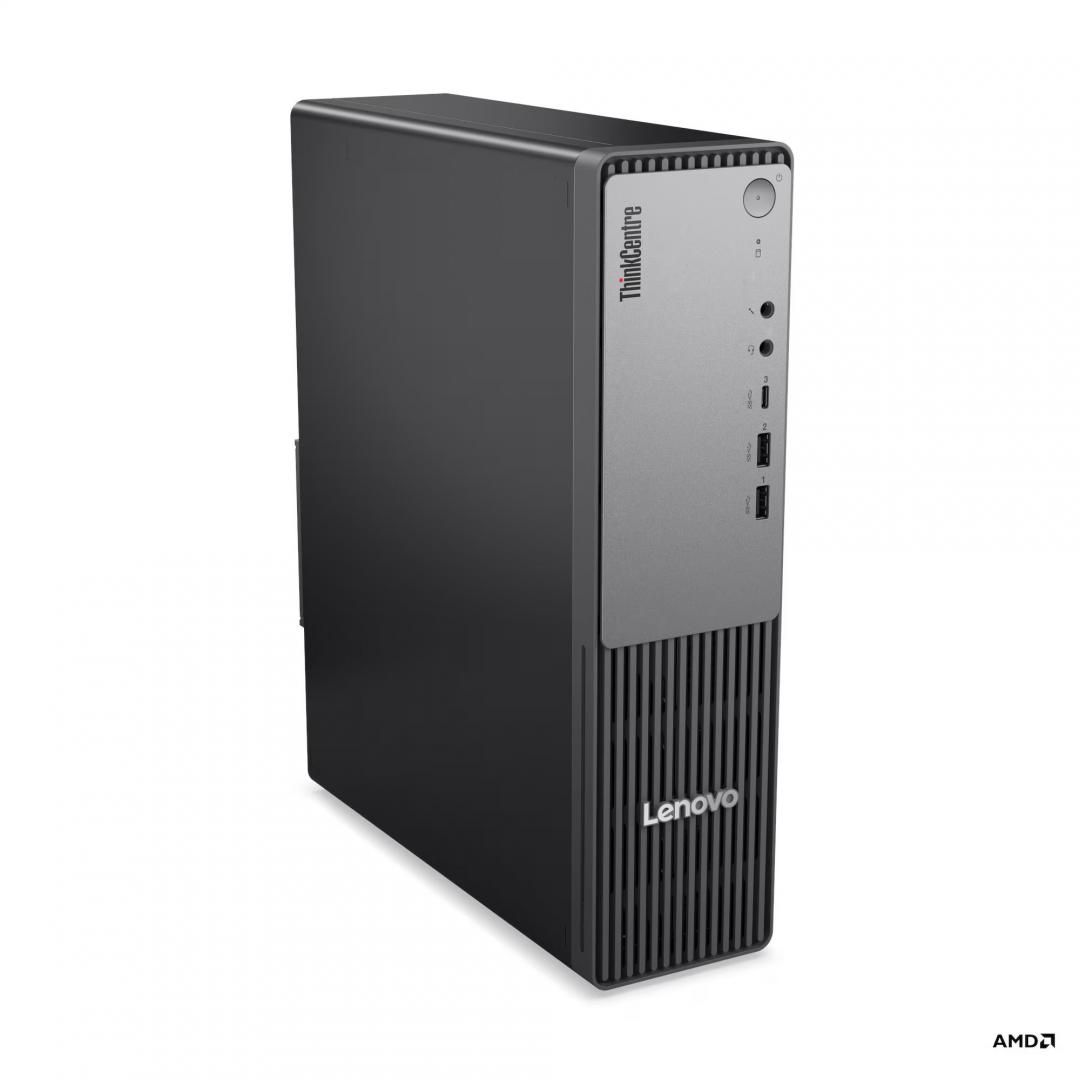 Desktop PC Lenovo ThinkCentre neo 55s Gen 6 SFF SFF, AMD Ryzen 7 350 (8 C / 16 T, 2 GHz - 5 GHz, L2: 8 MBLevel 3 cache: 16 MB cache, Nespecificat), 16 GB DDR5, 512 GB SSD, Fara unitate optica, AMD Radeon Graphics Partajata, 200 W, Fara sistem de operare
