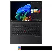 Laptop Lenovo ThinkPad T14 Gen 6 21QG001UCK, 14 inch 1920 x 1200, Intel Core ultra 7 258V (8 C / 8 T, 2.2 GHz - 4.8 GHz, 12 MB cache, 37 W), 32 GB LPDDR5X, 1 TB SSD, Intel Graphics, Windows 11 Pro, Tastatura US, Negru