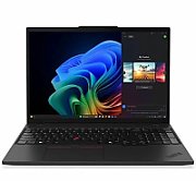 Laptop Lenovo ThinkPad T16 Gen 4 21QN0018HV, 16 inch 1920 x 1200, AMD Ryzen AI 5 340 (6 C / 12 T, 2.0 GHz - 4.8 GHz, N/A cache, 28 W), 32 GB DDR5, 512 GB SSD, AMD Radeon Graphics, Windows 11 Pro, Tastatura International, Negru