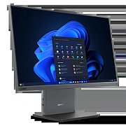 All-In-One Lenovo ThinkCentre neo 50a 24 Gen 5 12SD005YPB, 23.8 inch 1920 x 1080 pixeli, Intel Core 5 210H (8 C / 12 T, 2.2 GHz - 4.8 GHz, 18 MB cache, 45 W), 16 GB DDR5, 1 TB SSD, Intel Intel Graphics 0 GB, Windows 11 Pro Versiune OS 64 bit - Polish / English, Negru