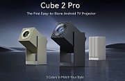 Videoproiector portabil Wanbo Cube 2 Pro, 1920 x 1080, 500 lumeni, Android 11, albastru inchis - TG26