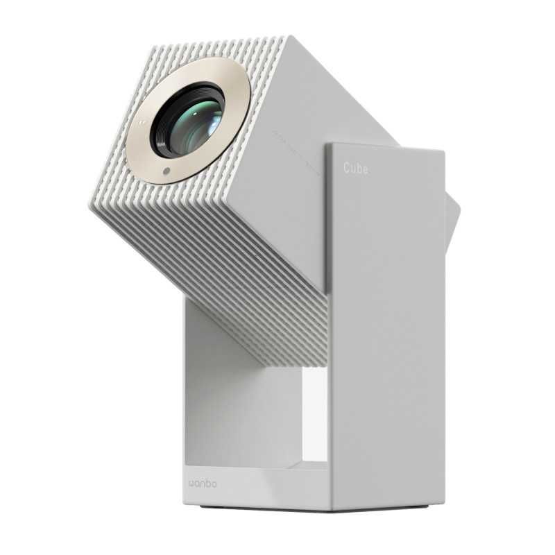 Videoproiector portabil Wanbo Cube 2 Pro, 1920 x 1080, 500 lumeni, Android 11, alb - TG26