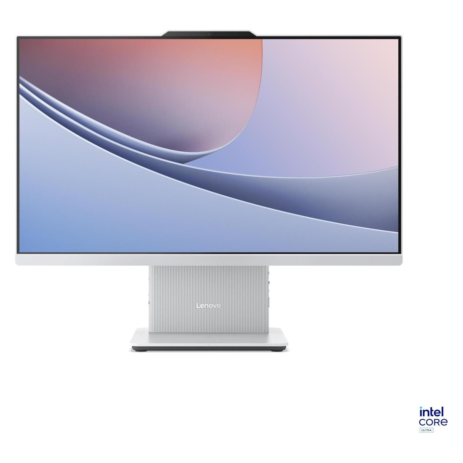 All-In-One Lenovo IdeaCentre AIO 24ILL11 F0JY0023PB, 23.8 inch 1920 x 1080, Intel Core ultra 5 226V (8 C / 8 T, 2.1 GHz - 4.5 GHz, 8 MB cache, 28 W), 16 GB LPDDR5X, 512 GB SSD, Intel Arc Graphics 130V 0 GB, Windows 11 Home, Cloud Grey