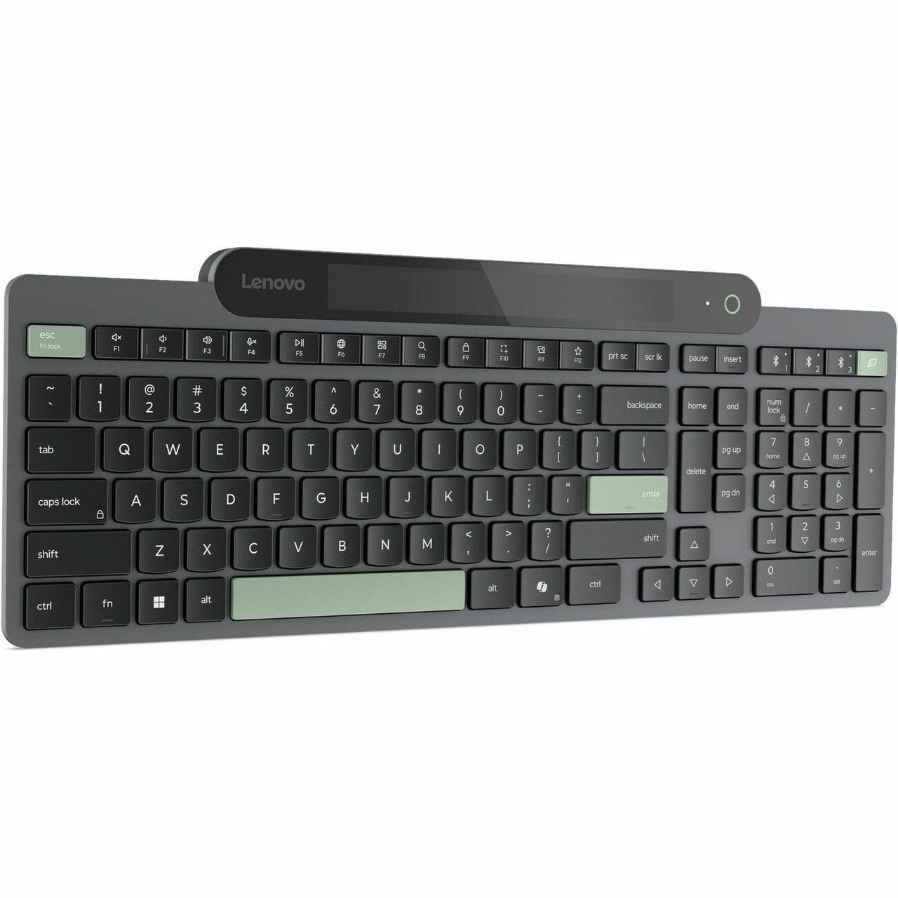 Lenovo 4Y41R69489 keyboard Home/Office Bluetooth US English Black  Green