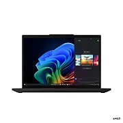 Laptop Lenovo ThinkPad T14 G6 21QJ001GGE, 14 inch 1920 x 1200, AMD Ryzen AI 5 340 (6 C / 12 T, 2 GHz - 4.9 GHz, N/A cache, 28 W), 16 GB DDR5, 512 GB SSD, AMD AMD Radeon 840M, Windows 11 Pro, Tastatura US International, Negru