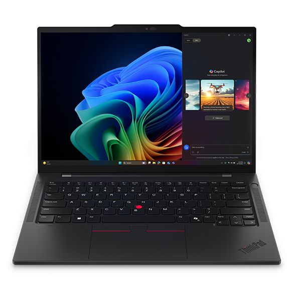 Laptop Lenovo ThinkPad T14s Gen 6 21TB002DFR, 14 inch 1920 x 1200, AMD 350 (8 C / 16 T, 2 GHz - 5.0 GHz, 16 MB cache, 28 W), 16 GB LPDDR5x, 512 GB SSD, AMD AMD Radeon 860M, Windows 11 Pro, Tastatura US, Negru